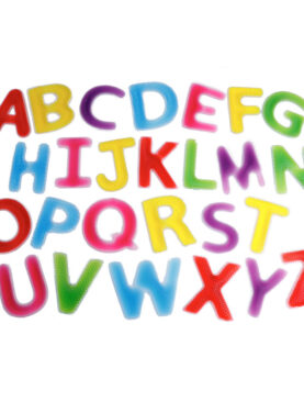 Texturovaná abeceda (velká písmena)