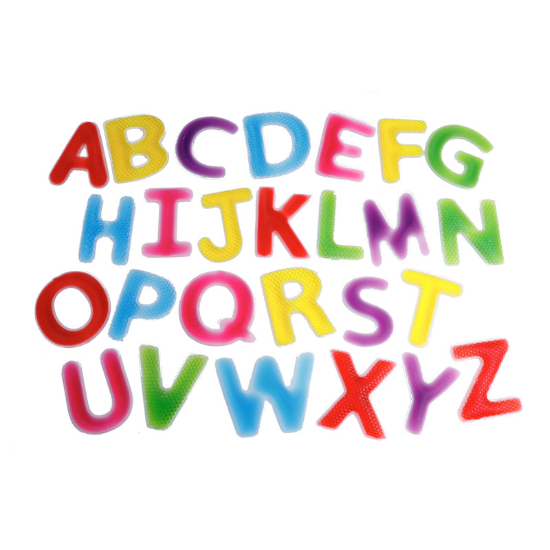 Texturovaná abeceda (velká písmena)
