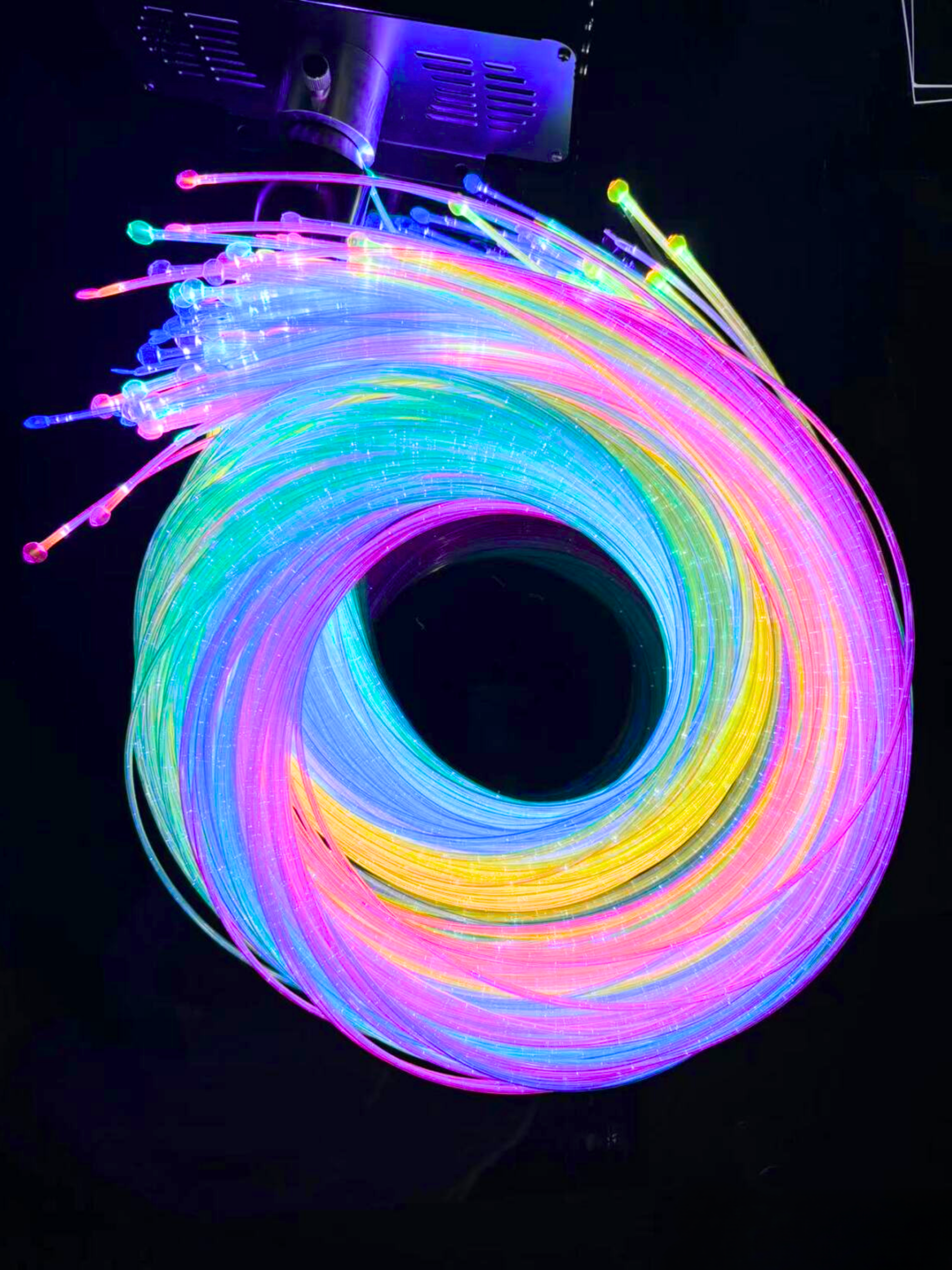 Barevné optická vlákna 1,5 m x 150 vláken